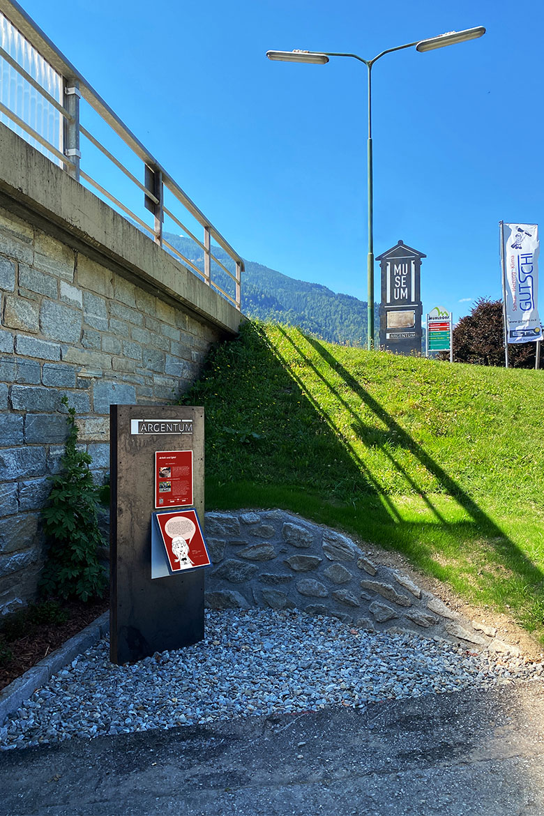 Konzeption, Planung und Umsetzung des Erlebnisrundweg in Mühldorf/Kärnten, Bundesstraße