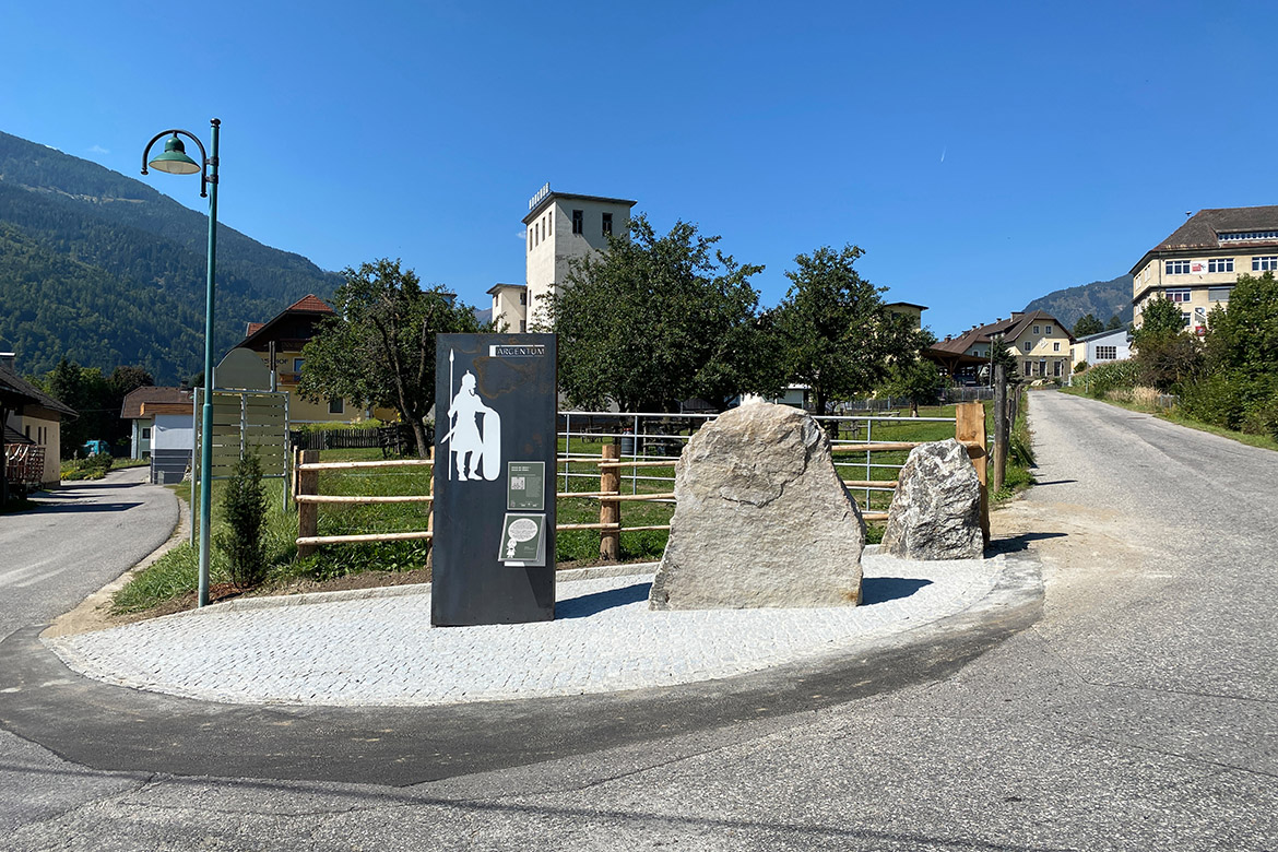 Konzeption, Planung und Umsetzung des Erlebnisrundweg in Mühldorf/Kärnten, Eckstation